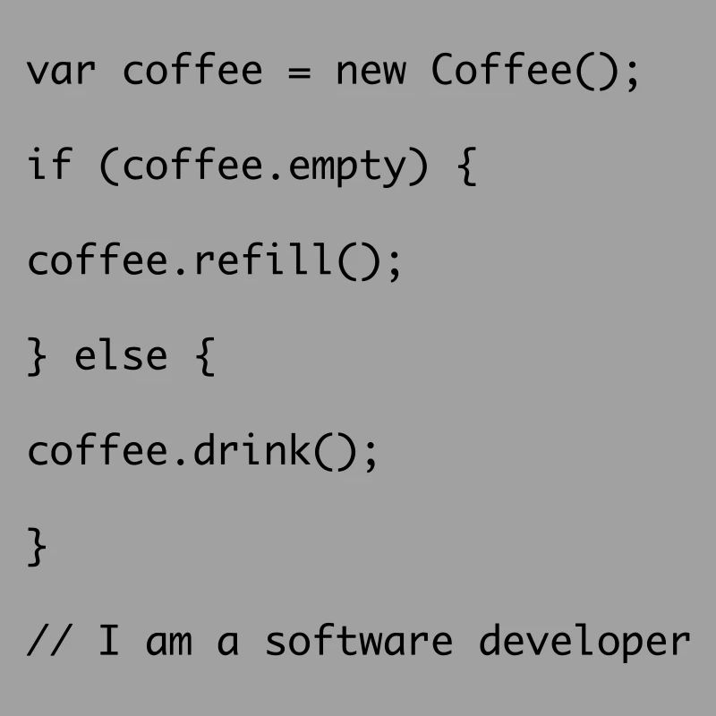 Recharge de café code Javascript
