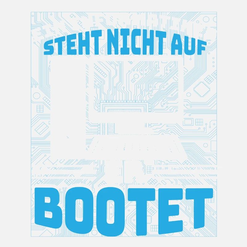 Informatiker Programmierer steht nicht auf
