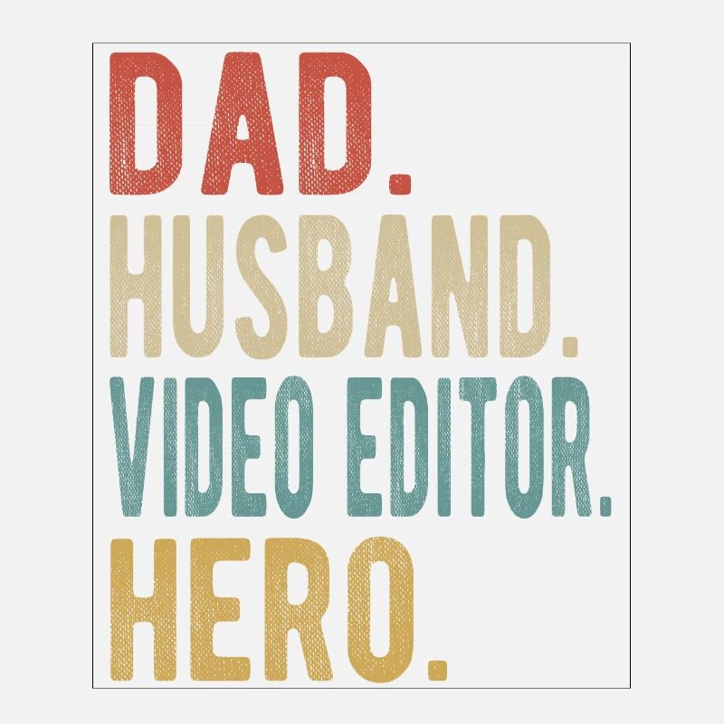 Video Editor Papa Ehemann Held