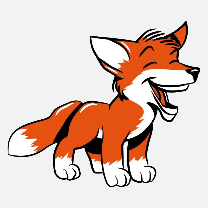 Fuchs lachen süss
