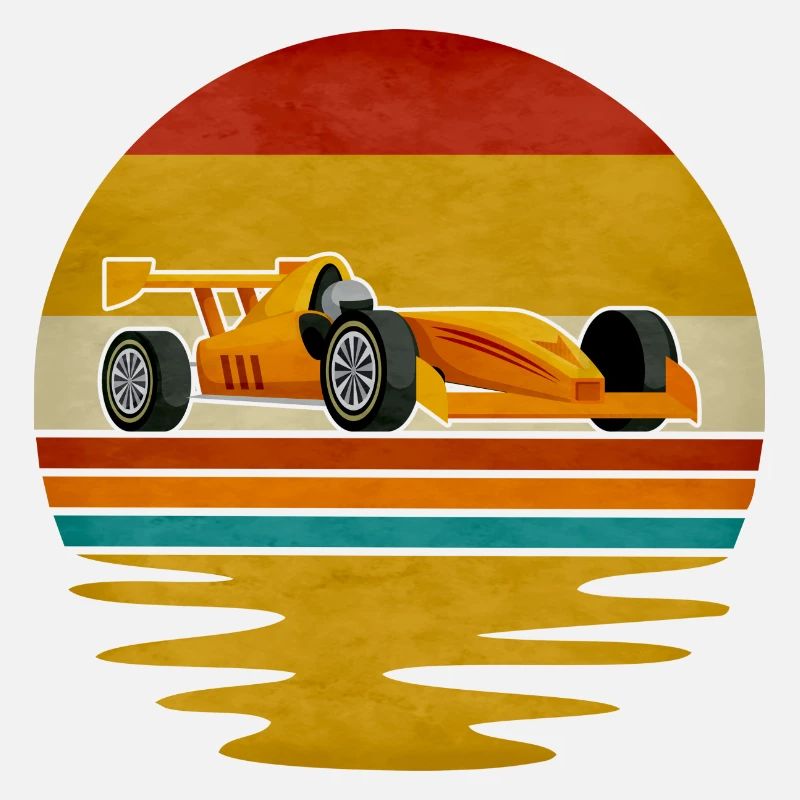 Formula Racing Rétro Graphique