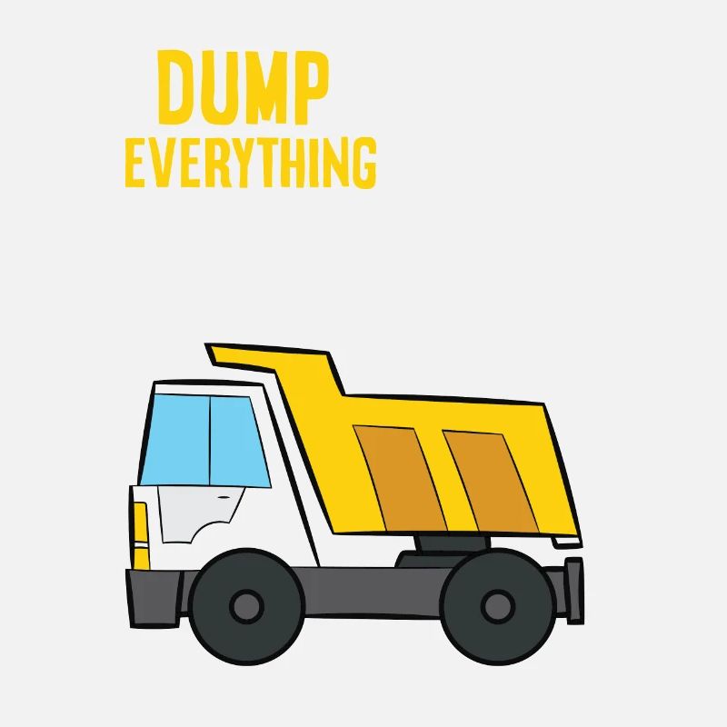 Dump Everything I’m 3 Birthday Construction 3rd