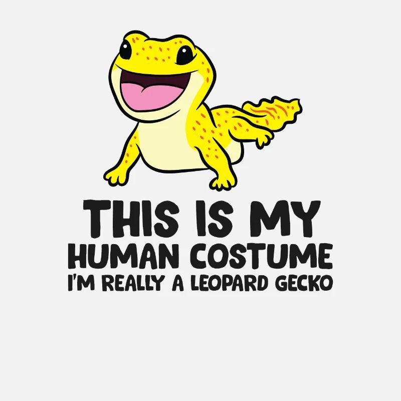 Leopard Gecko Costume I’m Really A Leopard Gecko