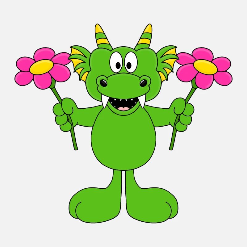 BLUMEN - LIEBE - DRACHE - GESCHENK - GARTEN