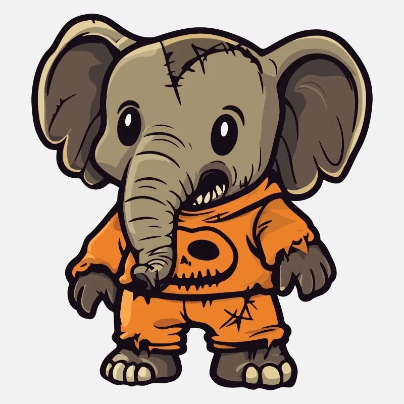 Mammoth Halloween Comic Funny