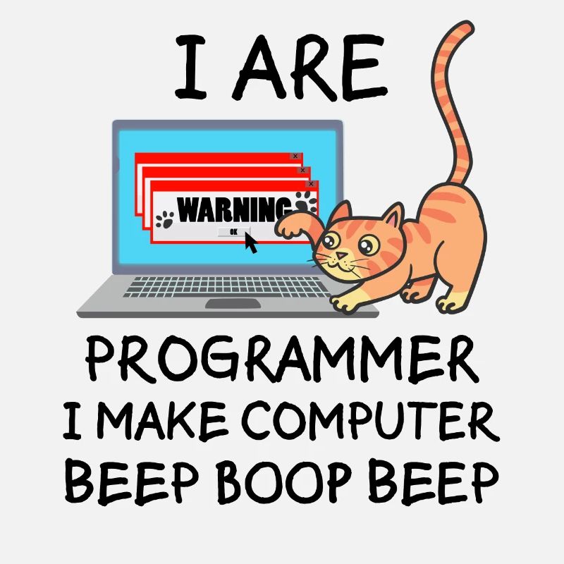Computer Science Fun Saying Programmer Cat Gift
