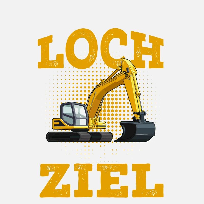 Bagger Spruch Baumaschine Geschenk