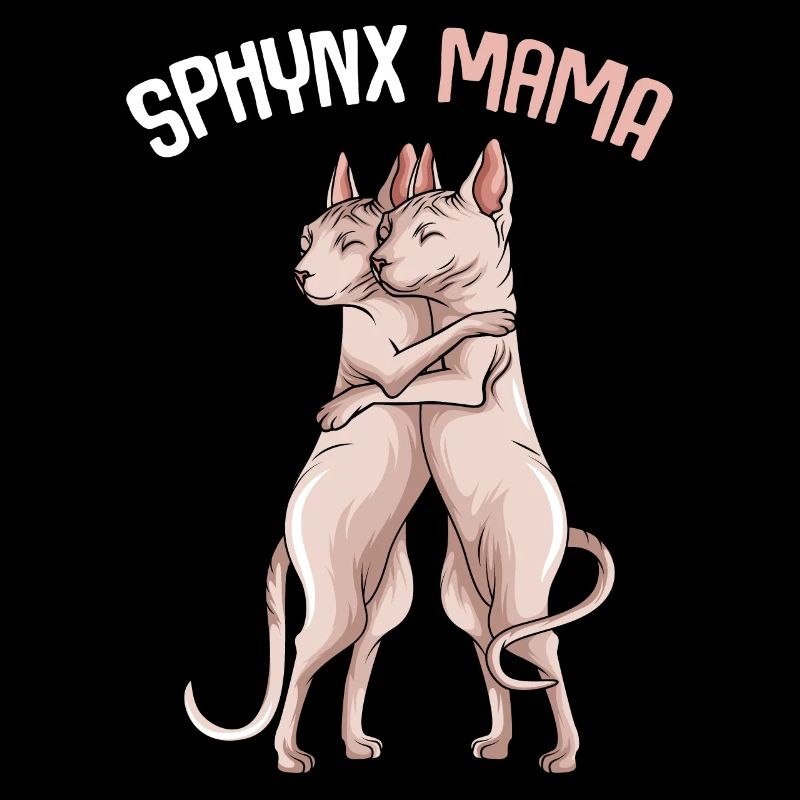 Sphynx Mama Katze Sphinx Nacktkatze Katzen