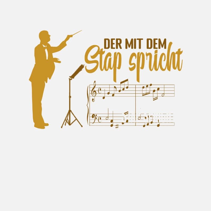 Chorleiter Dirigenten bei der Probe Taktstock