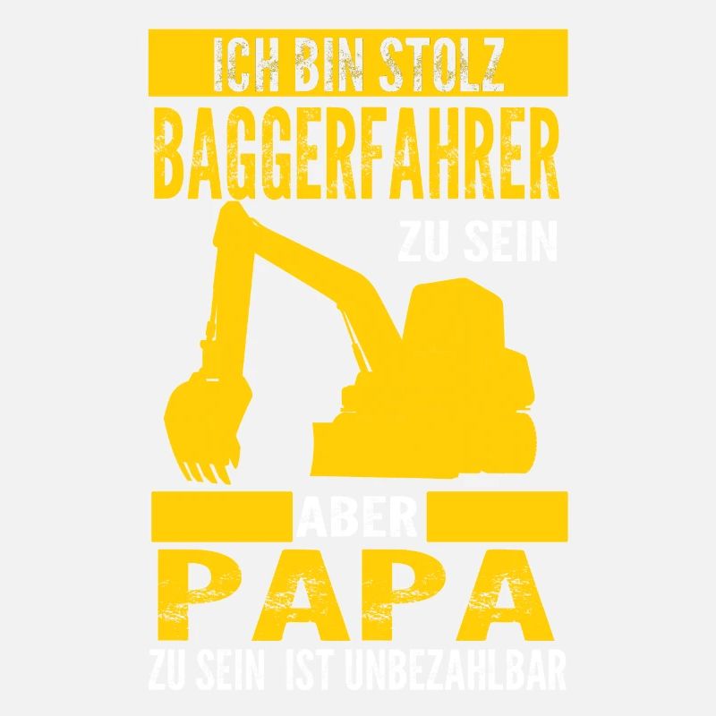 Baggerfahrer Bagger Fahrer Geschenk