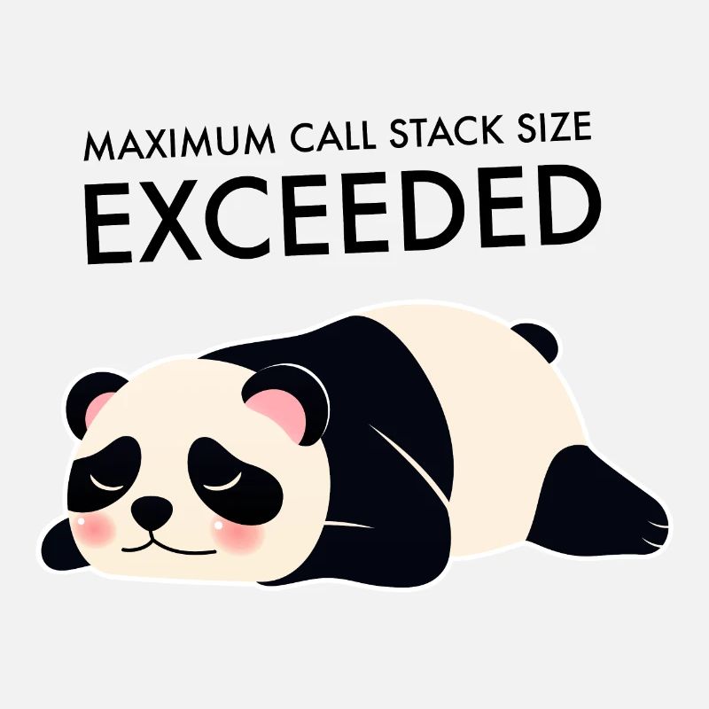 La taille maximale de la pile d’appels a dépassé le programmateur Panda