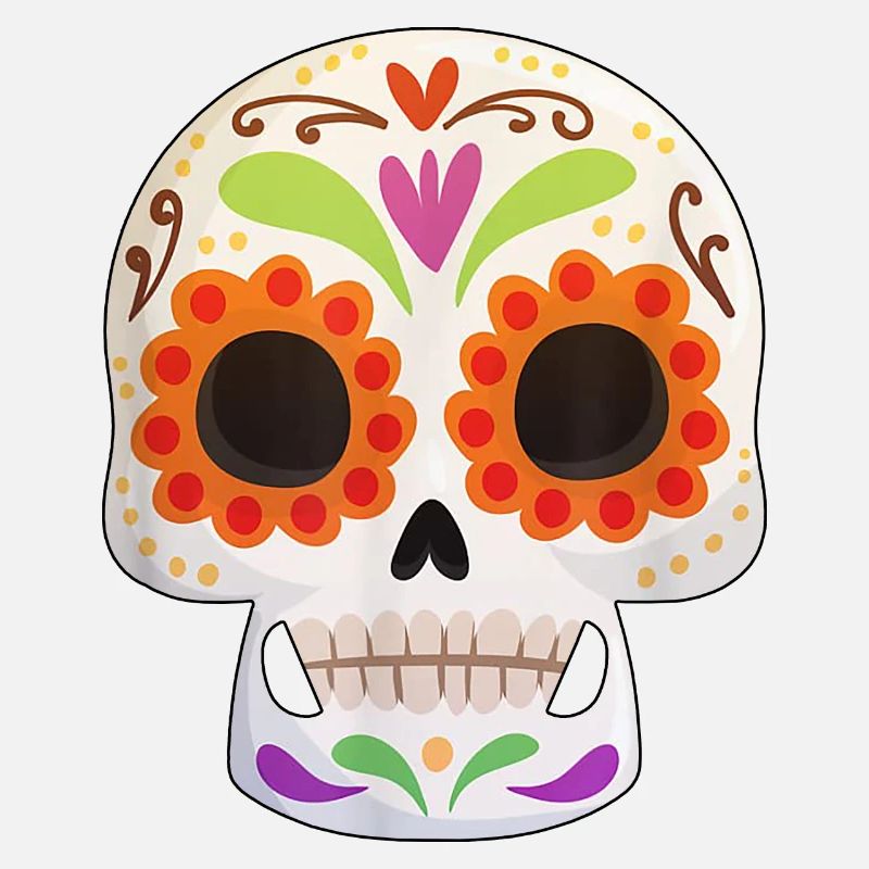 Jour des morts Dia de Los Muertos Skull Gift
