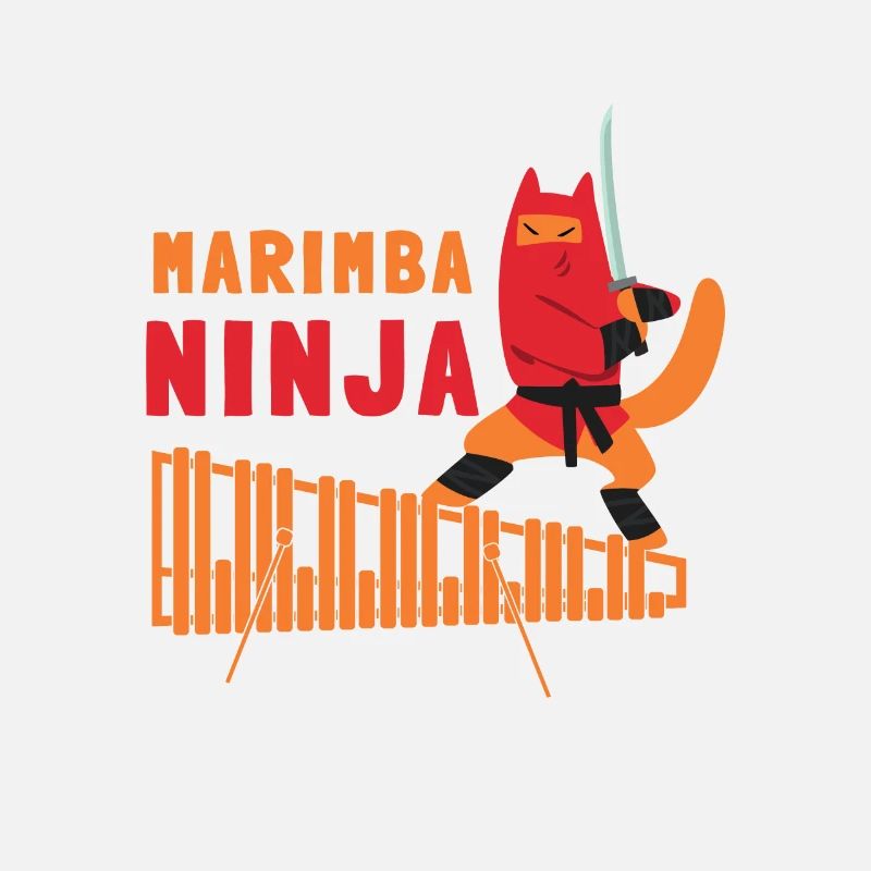 Vibraphone Maman Marimba Ninja Et Maillet