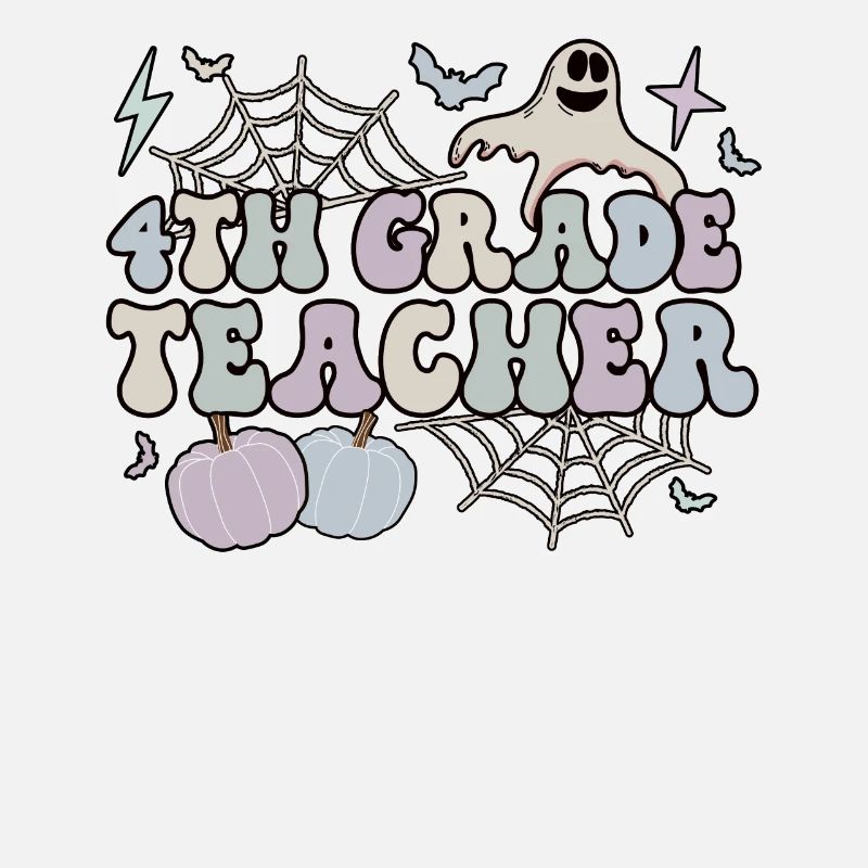 Enseignant de 4e année Halloween 4e équipe quatrième année