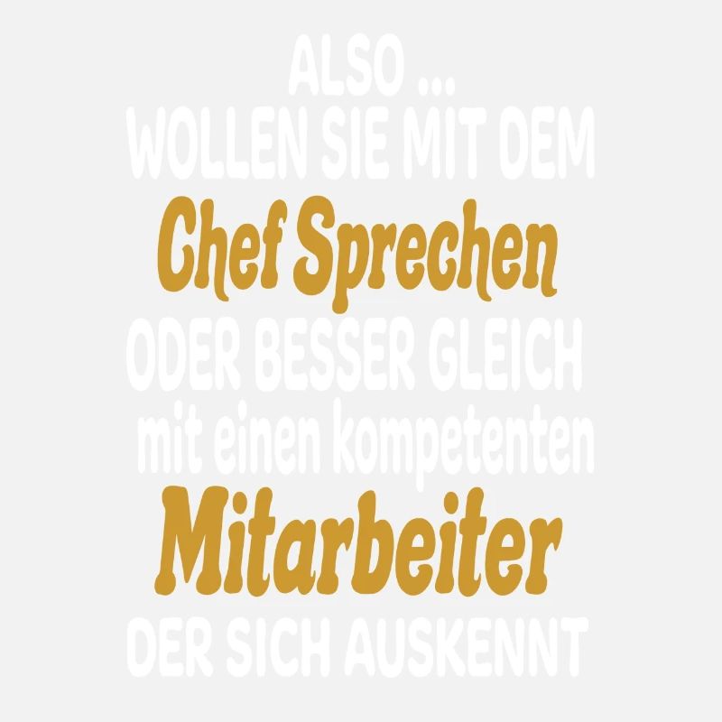 Wollen Sie Mit Chef Sprechen Oder Mitarbeiter