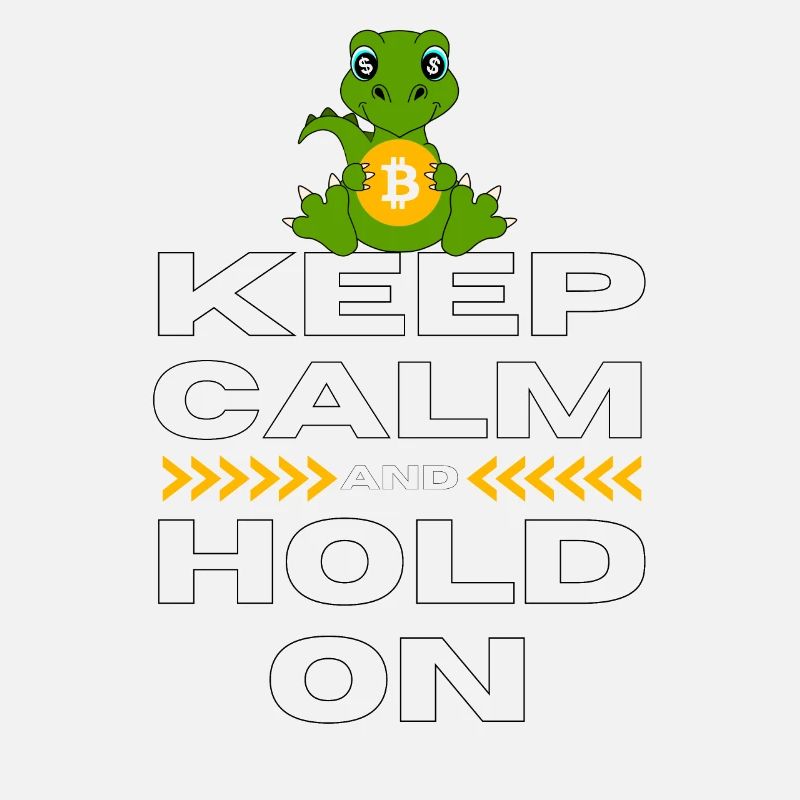 Keep Calm and Hold On Bitcoin