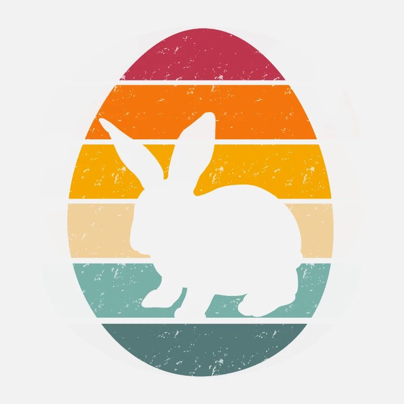 Easter Egg with bunny