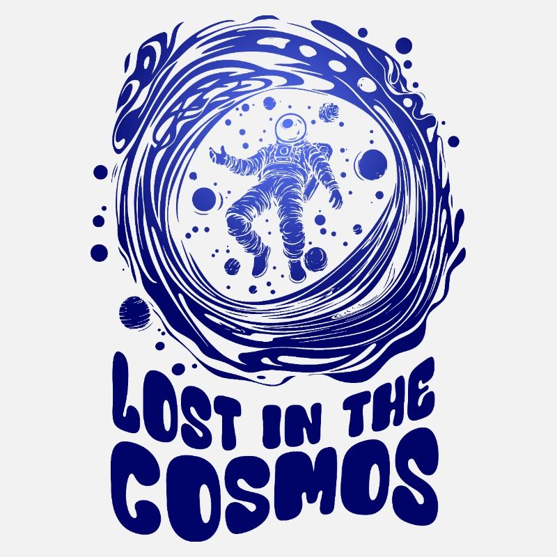 Perdu dans le cosmos - Astronaute - Espace