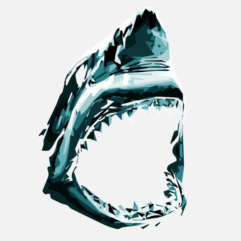 Requin à gueule ouverte