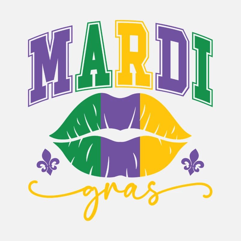 Mardi Gras Lips