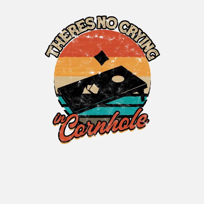 Il n’y a pas de pleurs dans le sac de haricots Cornhole Sack -