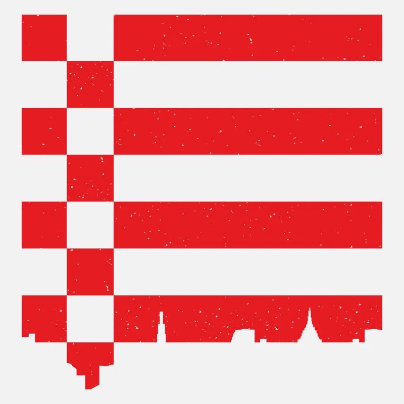 Drapeau de Brême Drapeau de Brême