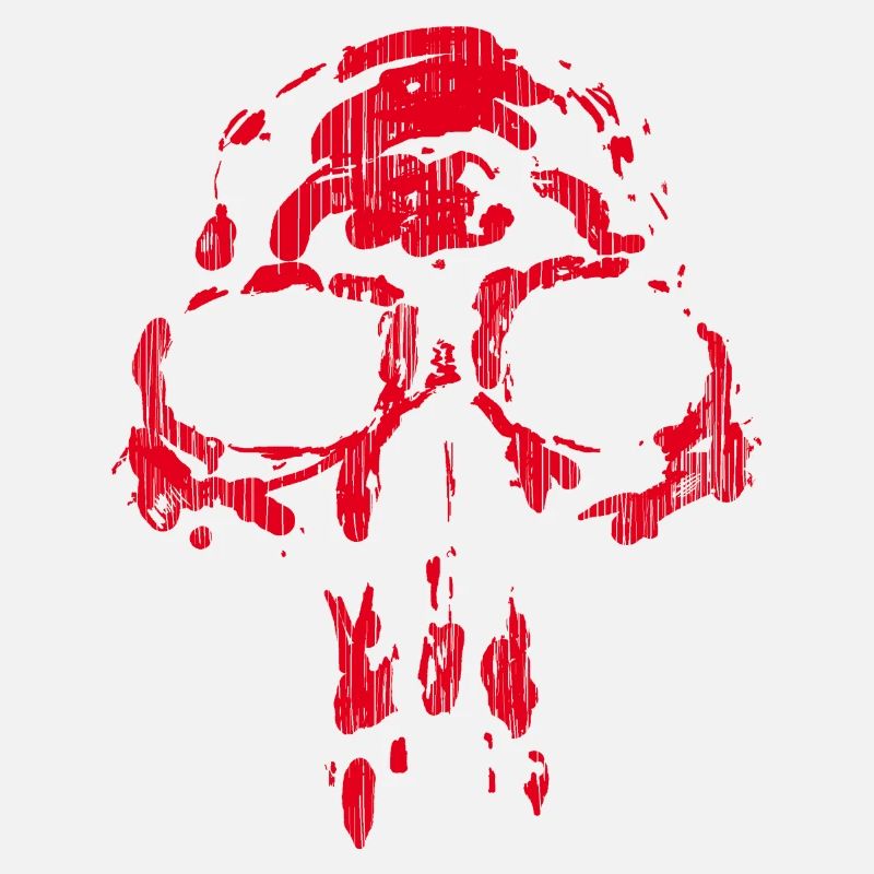 Skull - Neanderthal RED