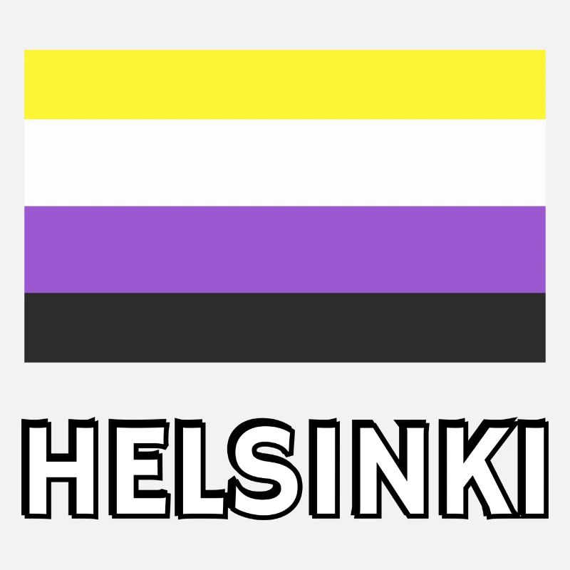 Non binary Pride Flag Helsinki