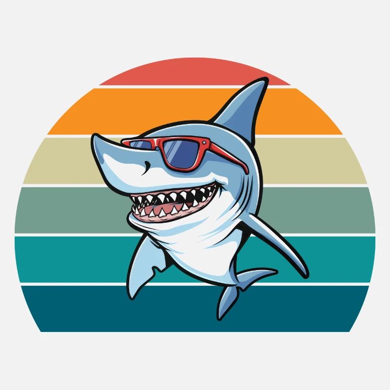 Requin rétro