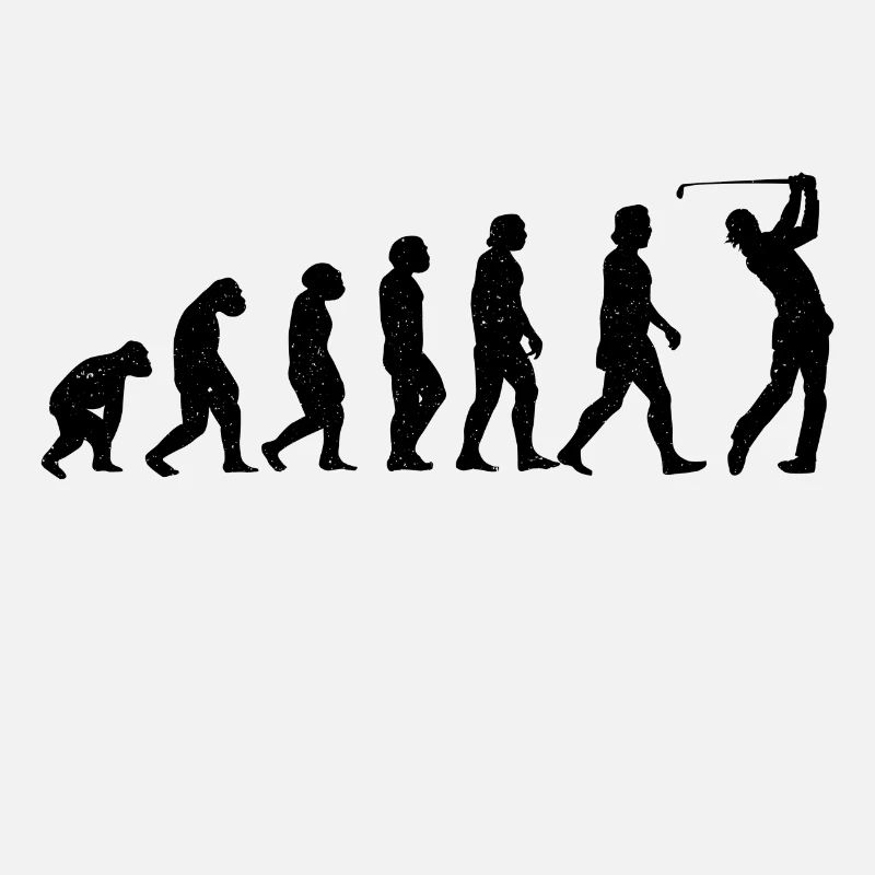Golf golfeur terrain de golf golfeurs évolution