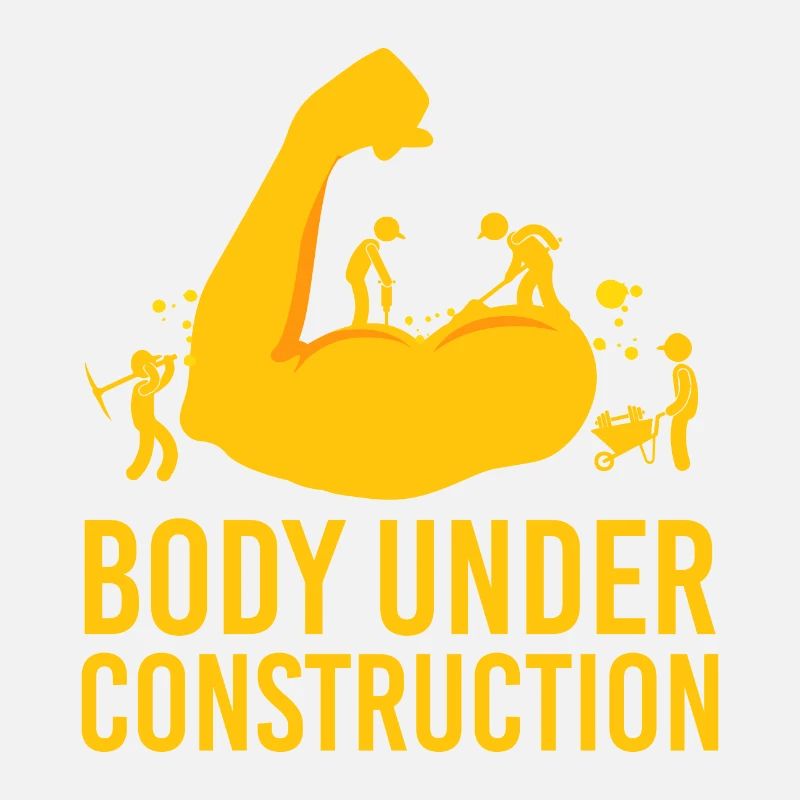 Bodybuilder Body Under Construction - Geschenkidee
