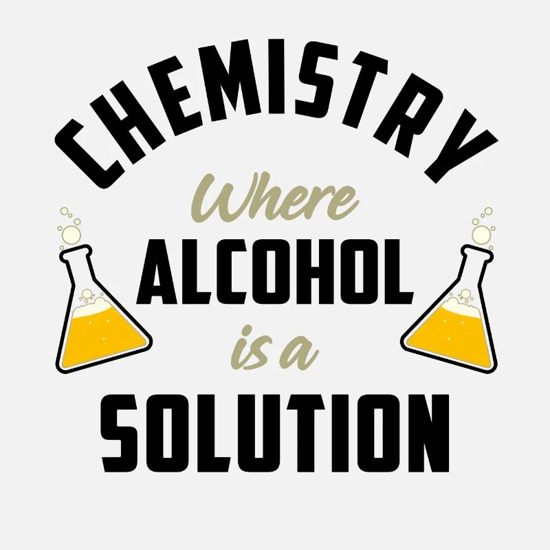 Chemistry where alcohol is a solution
