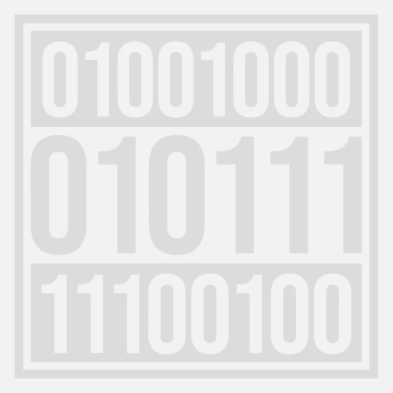 Binary Code Program Language