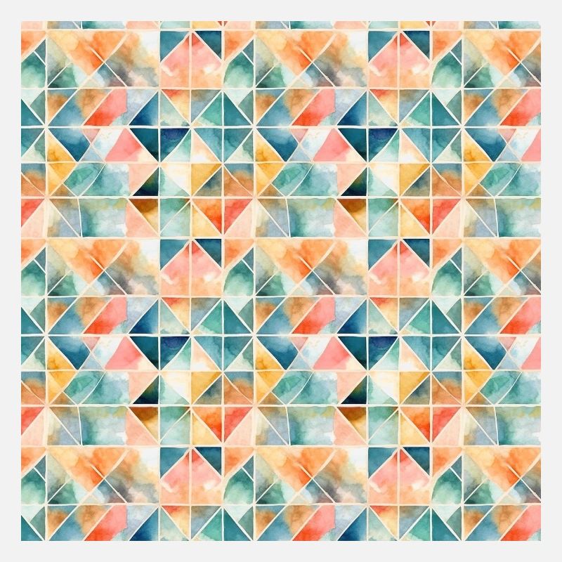 Abstract Geometric Seamless Repeat Pattern Shapes