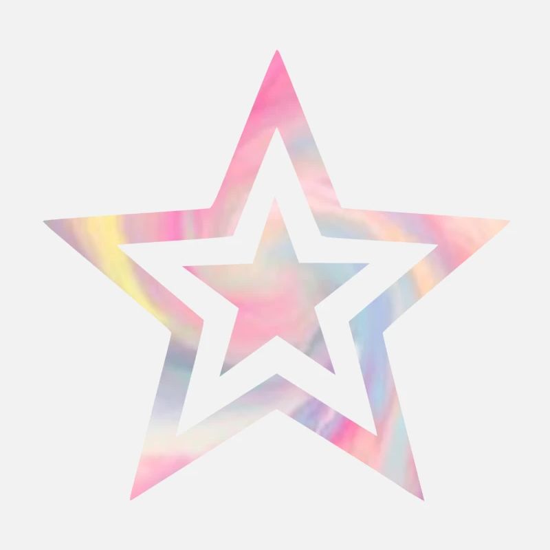 Étoile aux couleurs douces