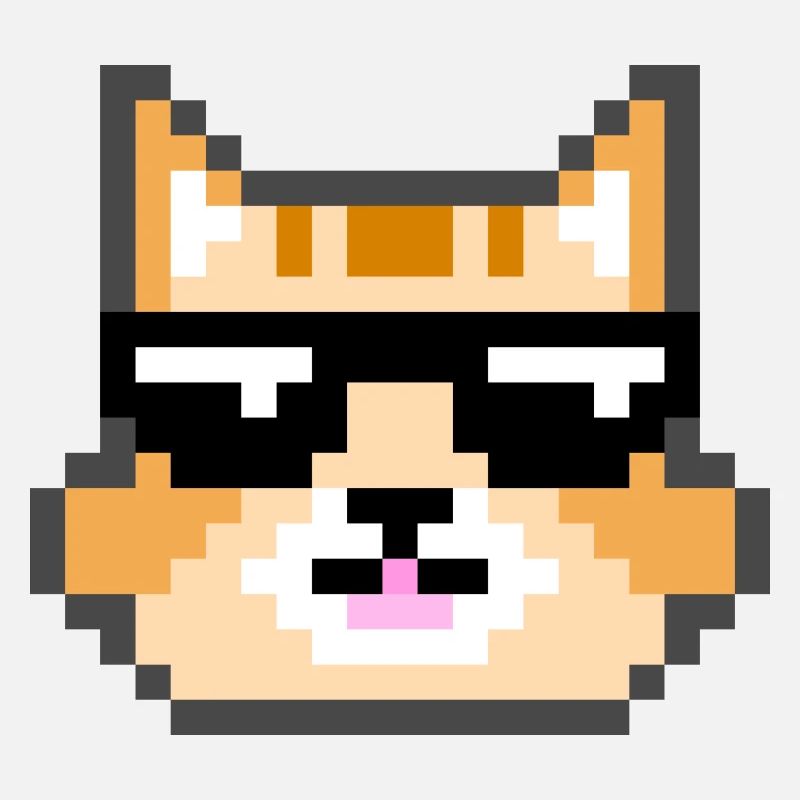 Katze mit Sonnenbrille