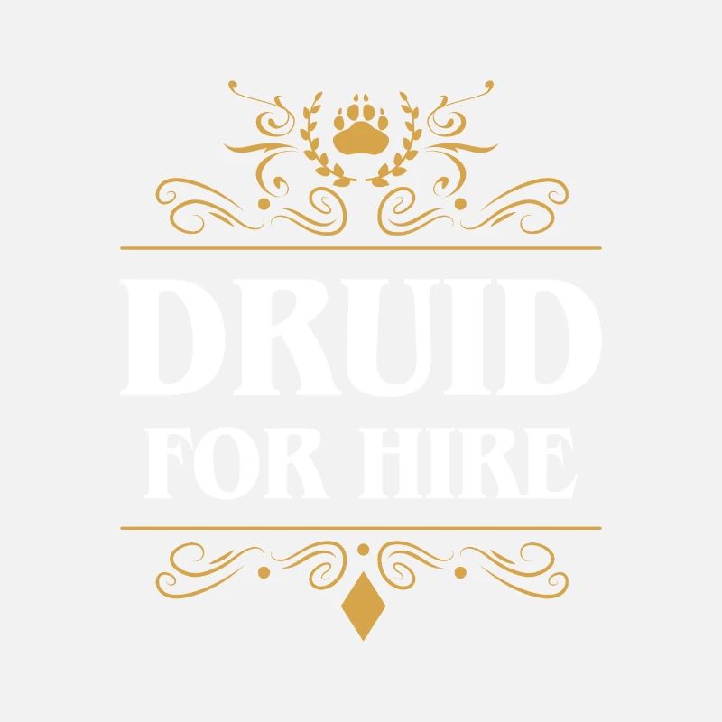 Druid For Hire Character Player Class RPG