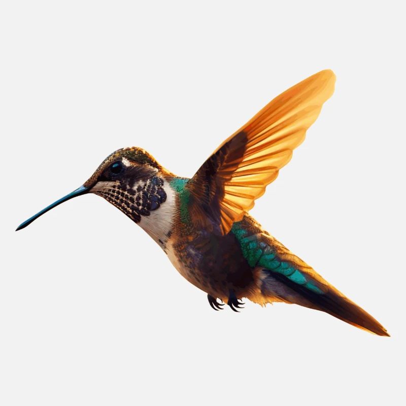 Les colibris sont parmi les plus petits oiseaux du monde