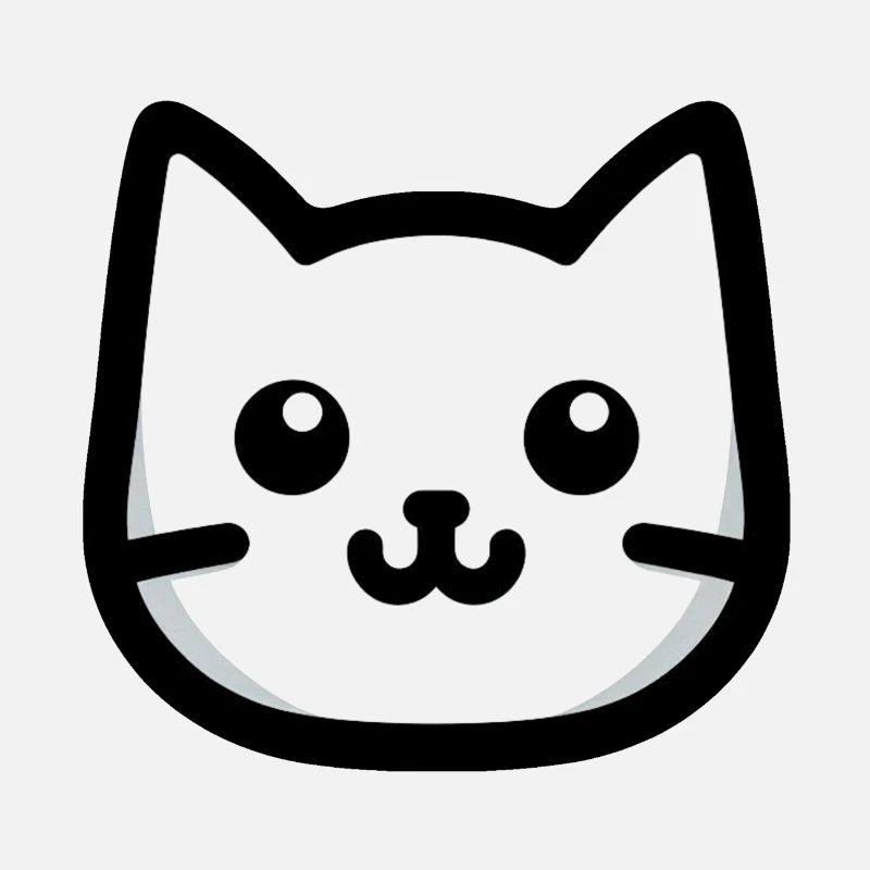 Conception simple pour chat