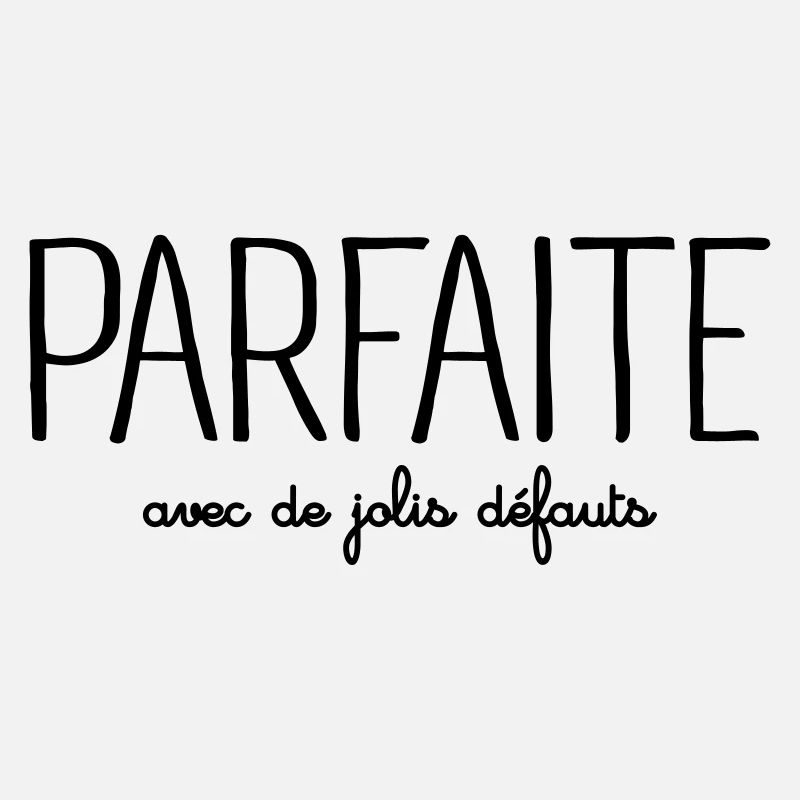 Parfaite avec de jolis défauts