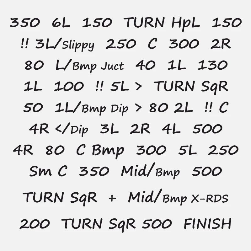 Pace Notes