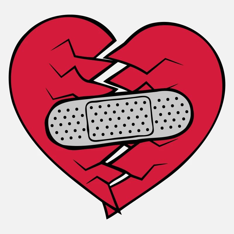 Patch heart broken