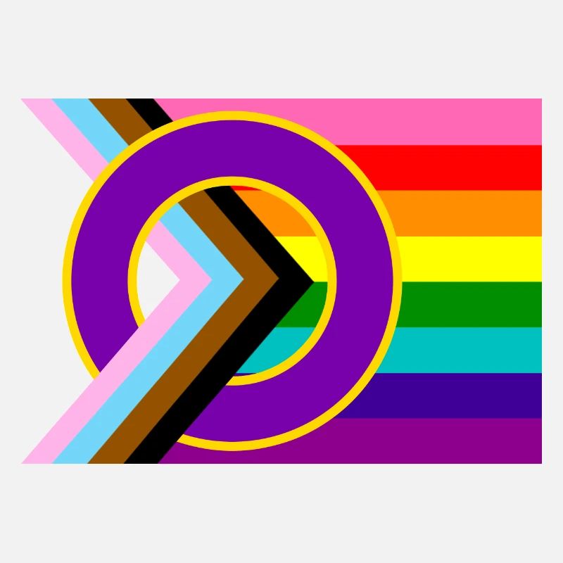 Progressive Pride-Flagge