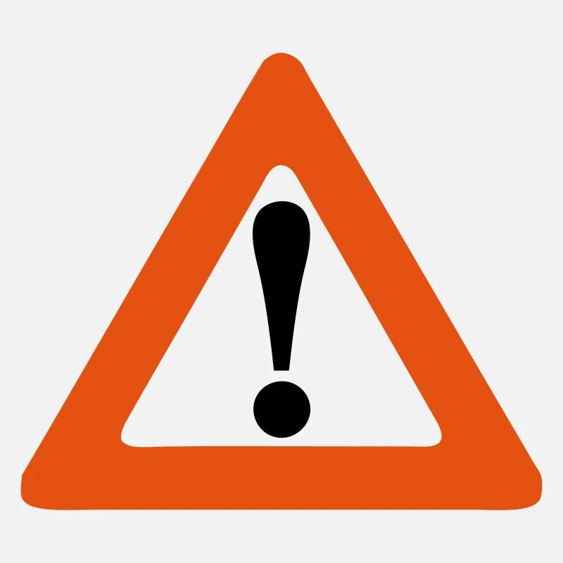 panneau danger icone exclamation triangle
