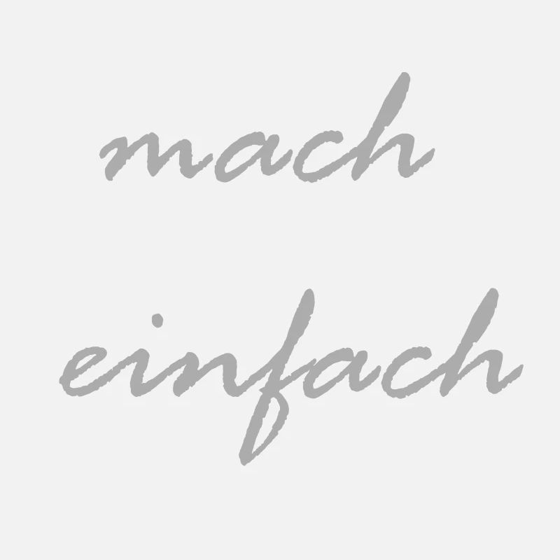 mach einfach