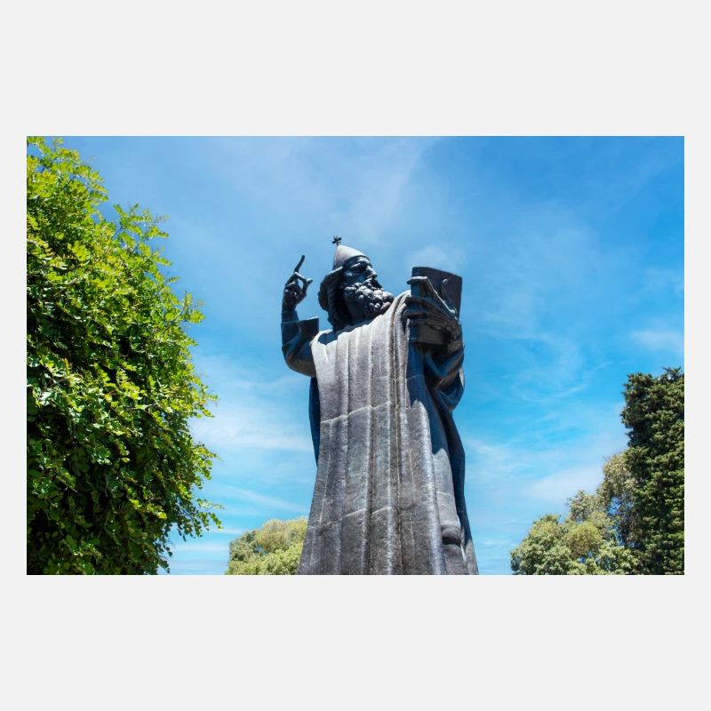Statue de Grégoire de Grgur Ninski à Split