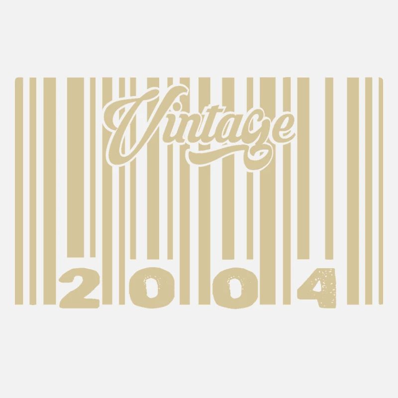 vintage 2004 Code barre 2004: Année 2025.