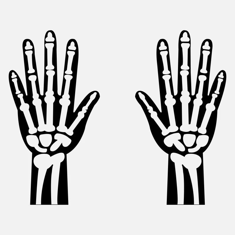 Skeleton Hands 01