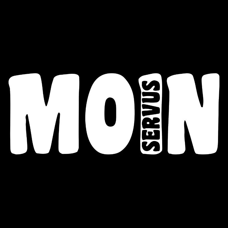 Moin Servus | White