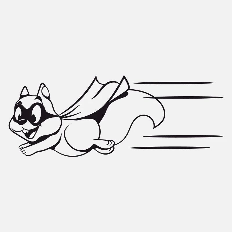 Eichhörnchen super held